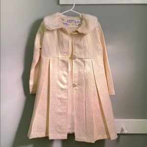 Girls Holiday Dress with Coat